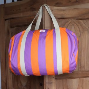 Sac Poppins Rayé orange/violet